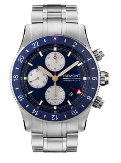 Bremont SUPERMARINE CHRONO BLUE BRACELET Replica Watch